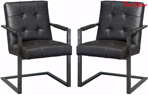 黒い革執行部の椅子、現代オフィスの会議室の椅子